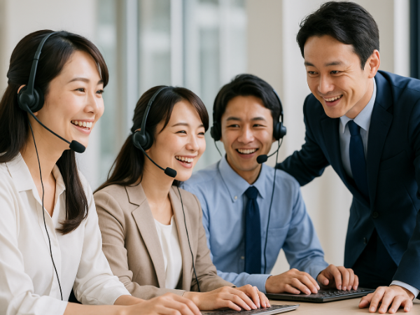 コールセンターのSV候補として管理業務を担当