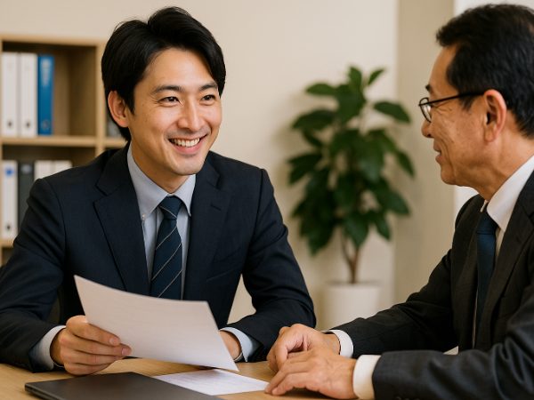 未経験から挑戦できる足場資材の営業職