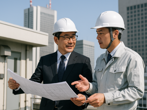 新宿で大規模修繕を統括する建築施工管理