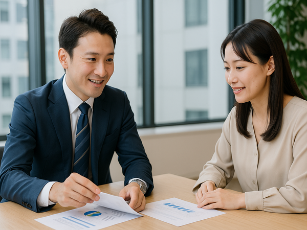 資産運用を提案するコンサルティング営業