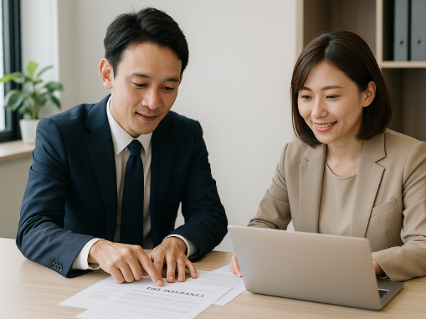 損害保険の窓口を担う営業事務職
