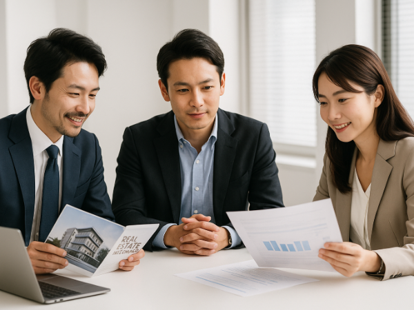 海外富裕層向けに国内不動産を提案するコンサルタント職