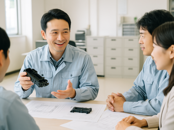 プラスチック製品の企画提案営業職
