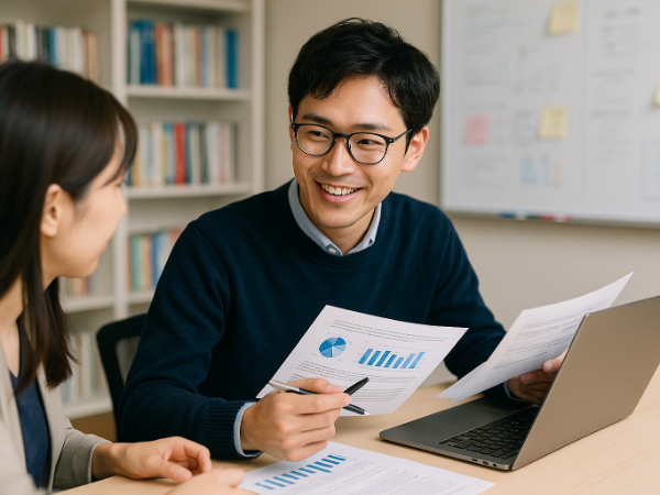 教育コンテンツ制作を担う英語担当職