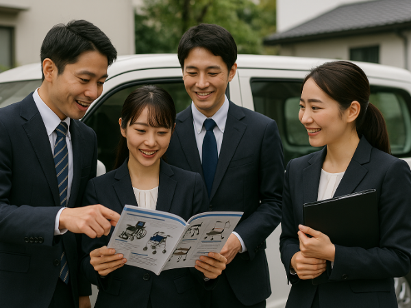 未経験から始められる福祉用具のルート営業職