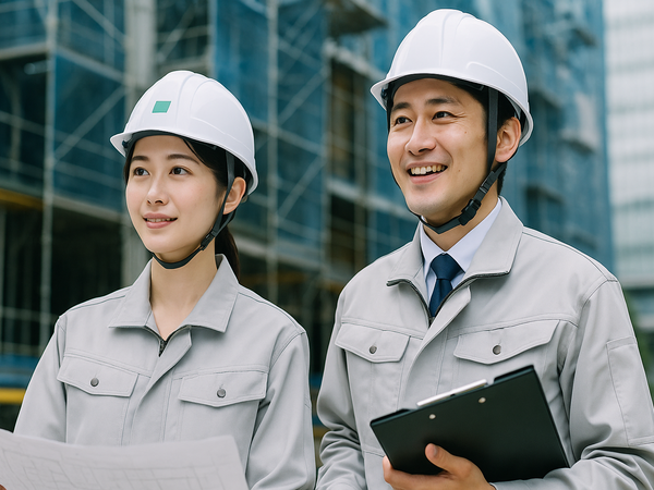 研修と独立支援が充実した施工管理職