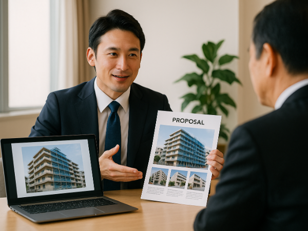 未経験から始めるマンション修繕提案営業