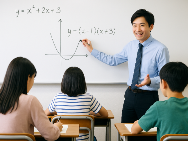 未経験から挑戦できる学習塾講師職