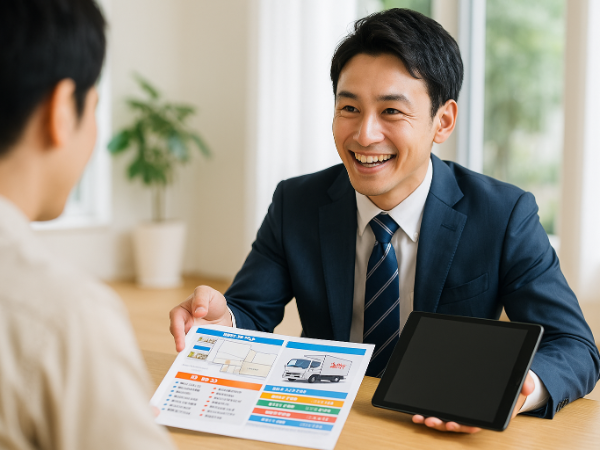 未経験歓迎の反響型営業職