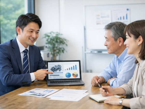 CADシステムを提案する法人営業職