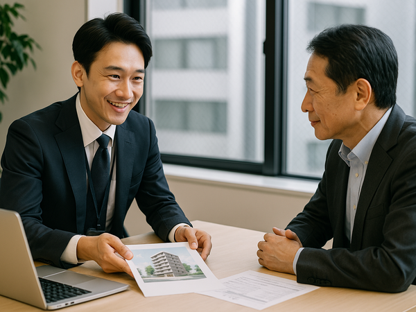 土地活用を提案する企画営業職