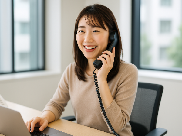 成長市場で活躍できる営業事務職