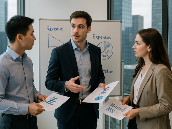 業務改革支援に挑む若手財務コンサルタント