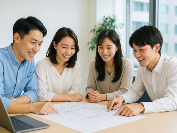 安定基盤で始める未経験歓迎の土木設計職