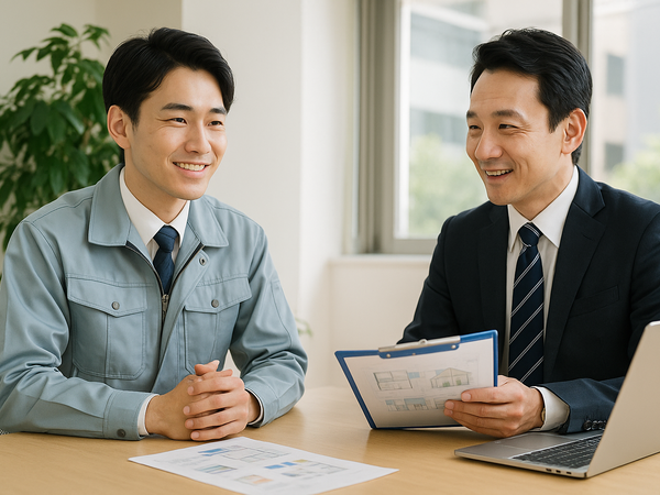 業務用資機材や衛生製品のルート営業職