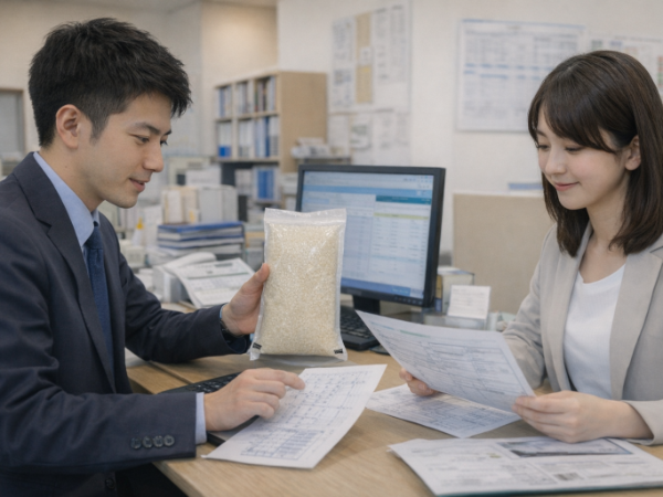 米の安定供給を支える購買調達担当