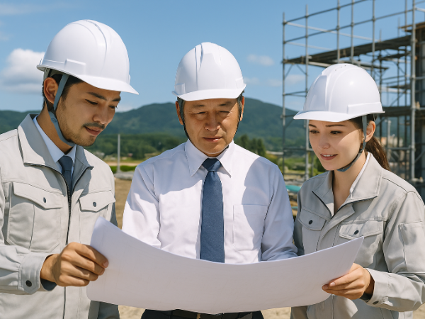 地域密着の安定企業で建築施工管理