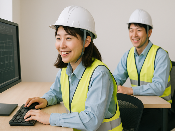 未経験から始める鉄骨建築のCADオペレーター業務