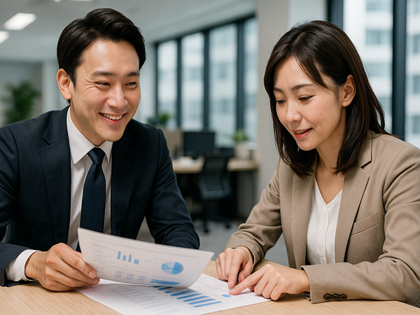 安定企業で経験を活かせる法人営業職