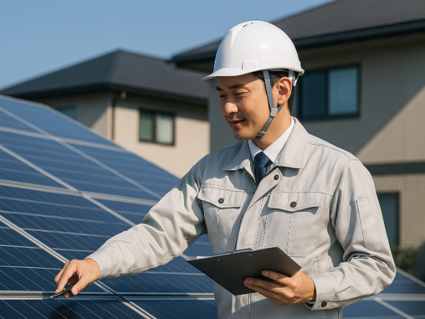 電気工事施工管理として太陽光事業に携われる技術職