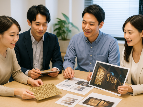 内装装飾製品の企画提案を行う法人営業職