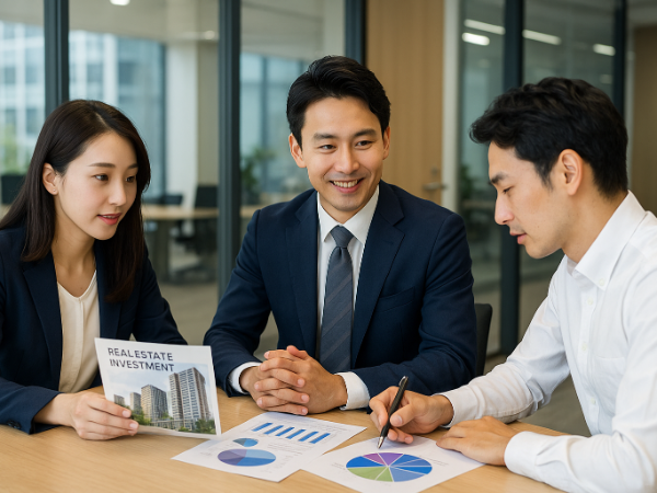 投資用不動産のコンサルティング営業職