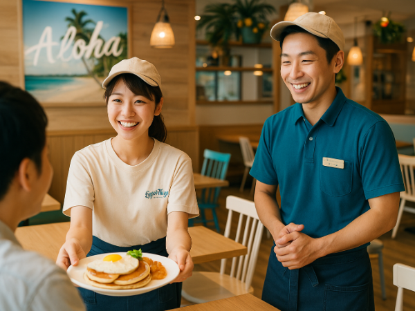 カフェレストランで活躍する店長候補募集