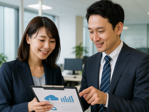 未経験から挑戦できるクラウドサービスの提案営業職