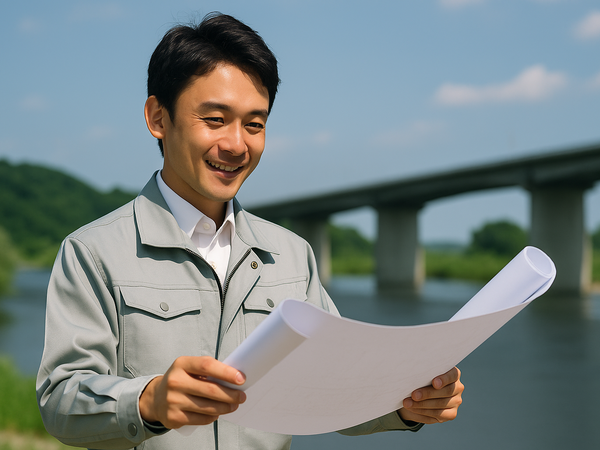完全未経験から測量技術者へ挑戦できる正社員募集
