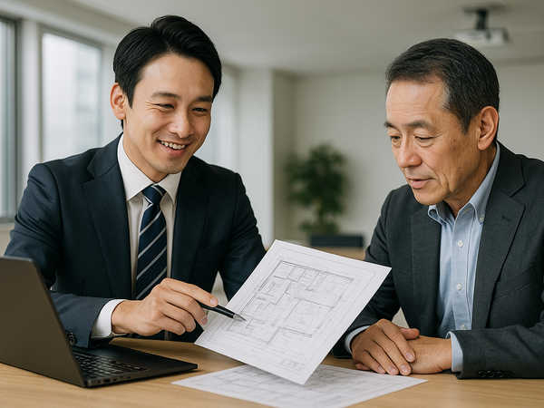 既存顧客対応を中心とした建材ルート営業