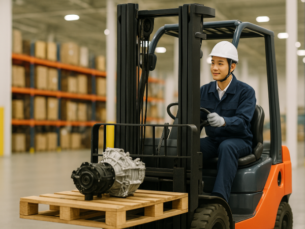 寮費無料で始めるフォークリフト運搬スタッフ