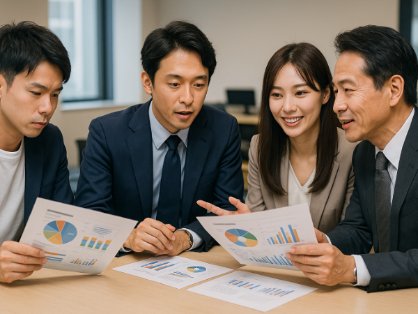 将来のリーダー候補となるマーケティング職