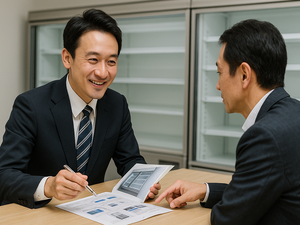 冷凍冷蔵設備の法人営業スタッフ募集