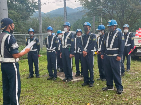 未経験でも安心！警備の仕事が初めての方は
新任教育を受講します！