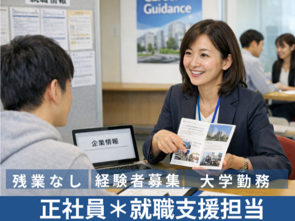 私立大学キャリアセンター/就職支援担当【正社員】