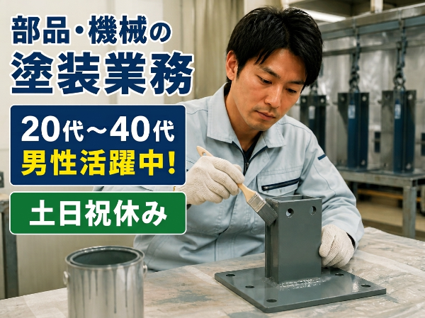 ≪勝田台駅から企業バスで5分≫塗装のお仕事