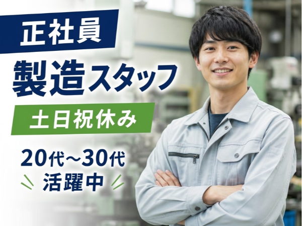 【千葉市花見川区】製造スタッフ
