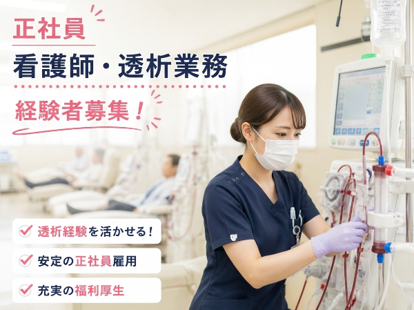 【正社員】透析業務(看護師)