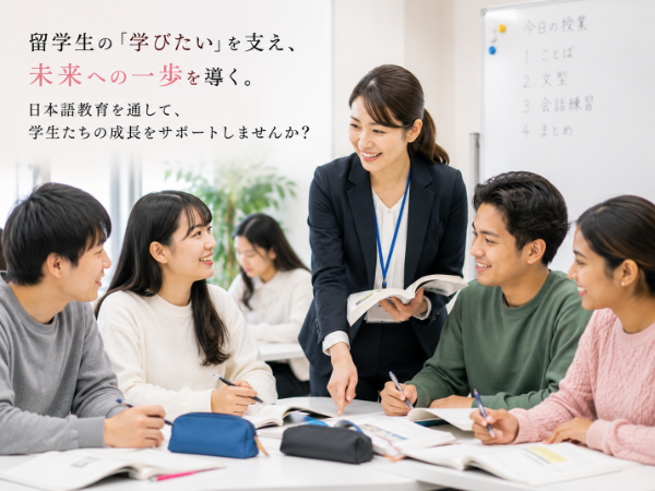 【京成千葉中央駅より徒歩2分】専門学校の日本語科教員