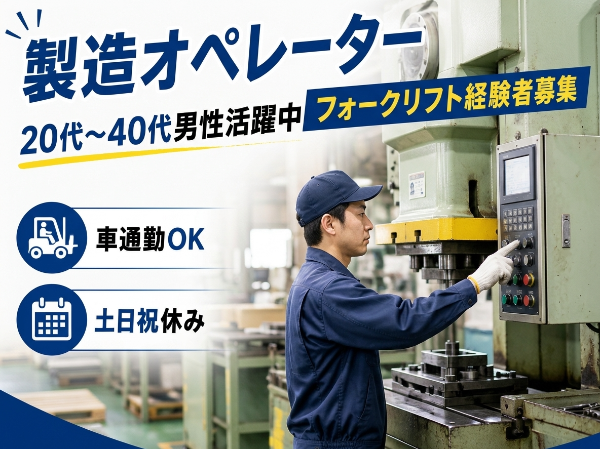 <山武市>製造オペレーター