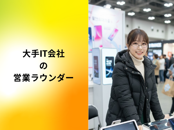 大手IT会社の営業ラウンダー
