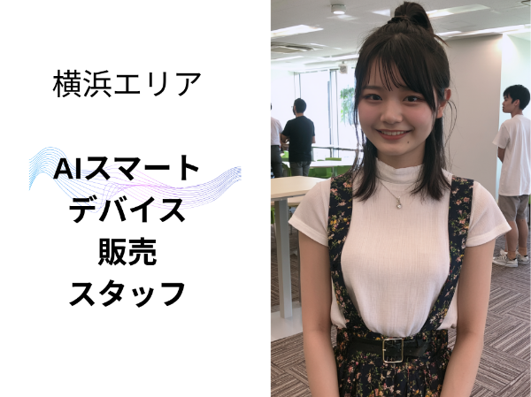横浜エリアのAIスマートデバイス販売スタッフ