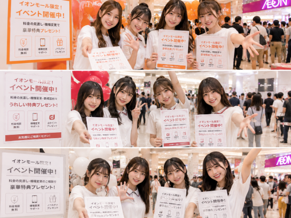 岐阜大垣エリアキャンペーンイベントスタッフ