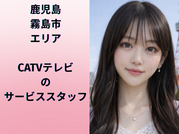 CATVテレビのサービススタッフ