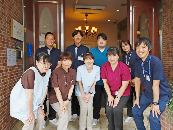 手厚い人員配置