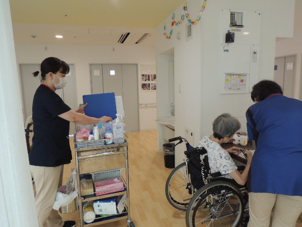 一人ひとりの暮らしに寄り添う看護です♪