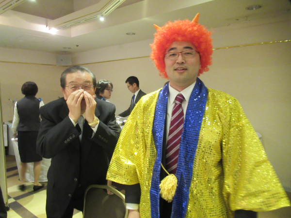 会長と理事長の2ショット!
とても気さくなお二方です★