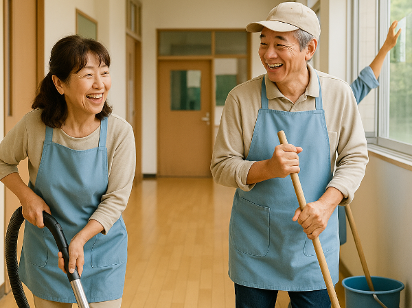 楽しく笑顔になれる！施設ではたらきませんか？各種SNSも発信中！ハッピーネットで検索♪