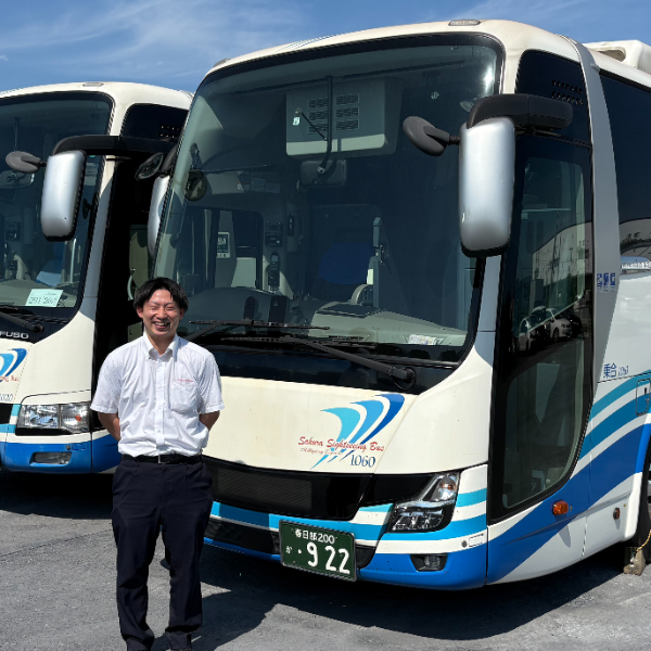 本社(久喜)営業所 運行部 乗合部門/竹本 仁