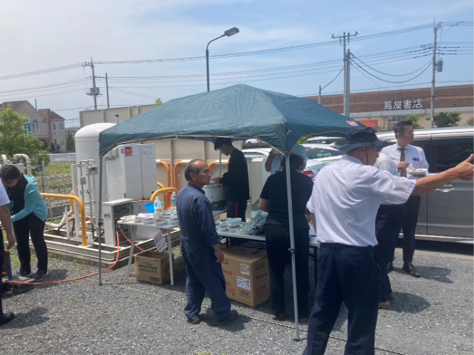 2025.10.24 (金) 炊出し訓練 φ(*￣0￣)q